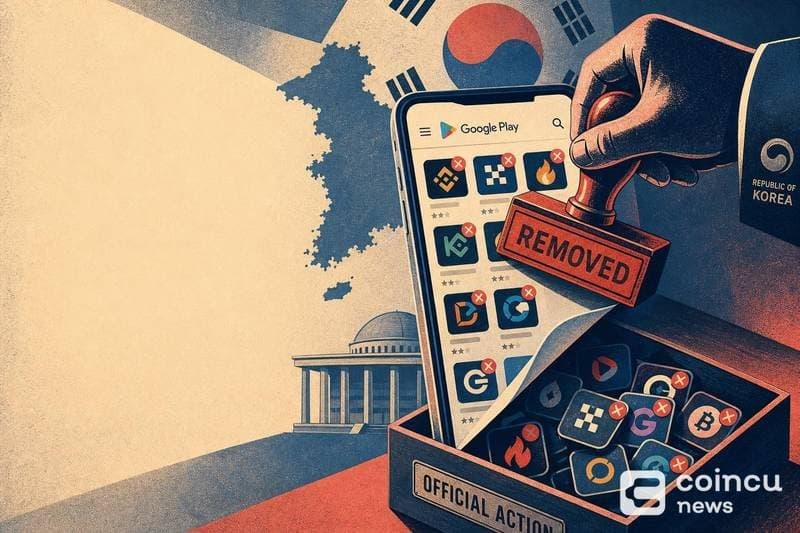 South Korea Pulls 29 Foreign Crypto Exchange Apps From Google Play Store