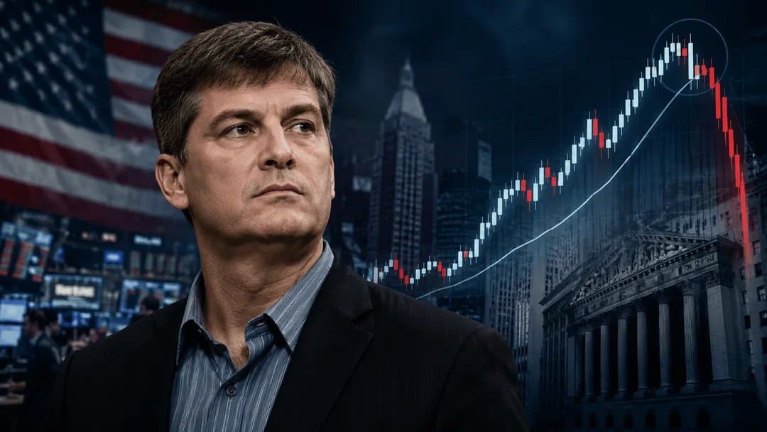 Burry Sees 1987 Crash Pattern in Today's Stock Rally