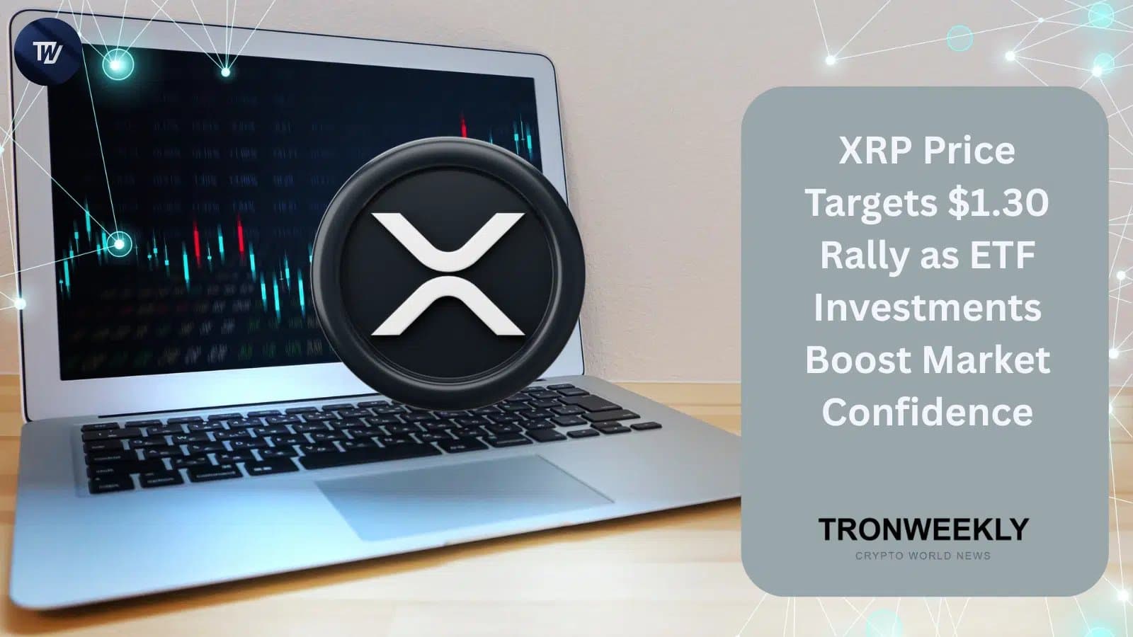XRP Eyes Rally Near $1.30 as ETF Investments Signal Growing Institutional Confidence