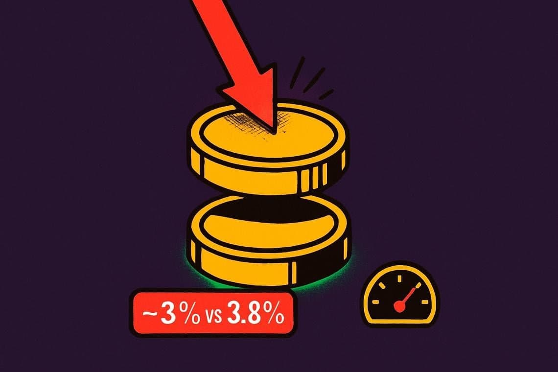 Bitcoin futures carry trade falls behind Treasury bonds for nearly six months