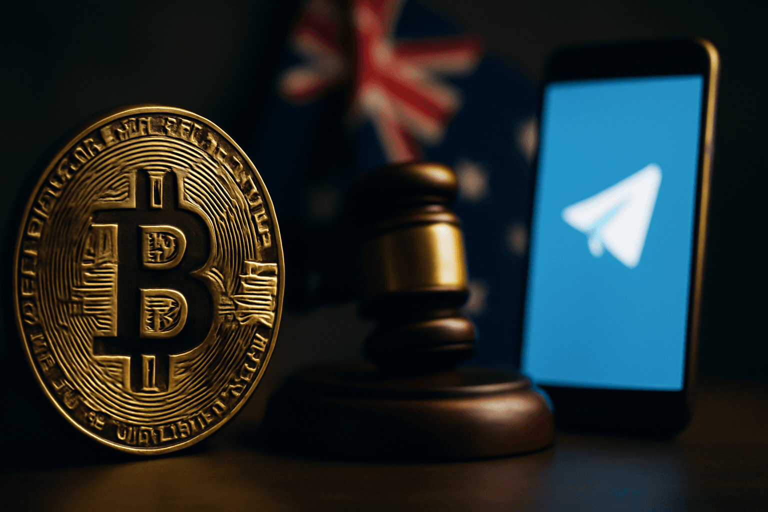 Bitcoin Nears $64K as Australia Takes Legal Action Against Telegram Over Terror Content