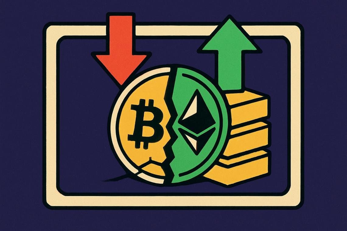 Italy's Biggest Bank Dumps Bitcoin, Triples Ethereum Bet in Crypto Shuffle