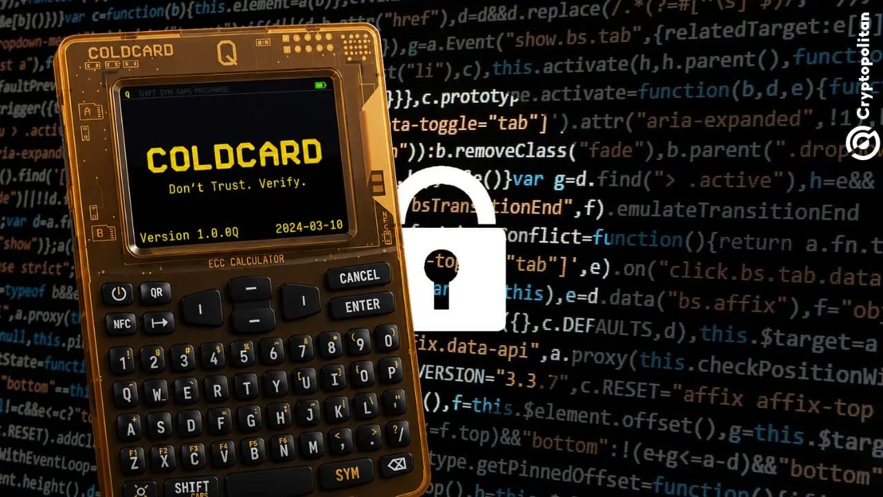 Coldcard Wallets Hit Again as 486 More Users Lose Bitcoin in Latest Attack
