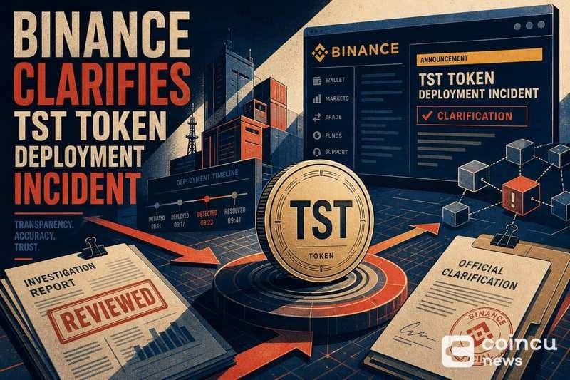 Binance Explains Token Listing After TST Incident Causes Confusion
