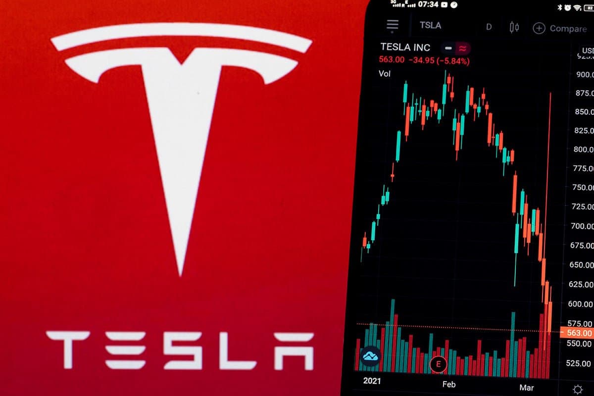 Tesla stock jumps $40 billion on AI bet as European sales stumble