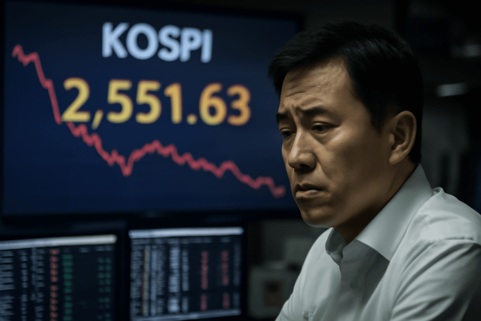 South Korea’s KOSPI Index Sheds ₩2.5 Quadrillion in Just Over a Month
