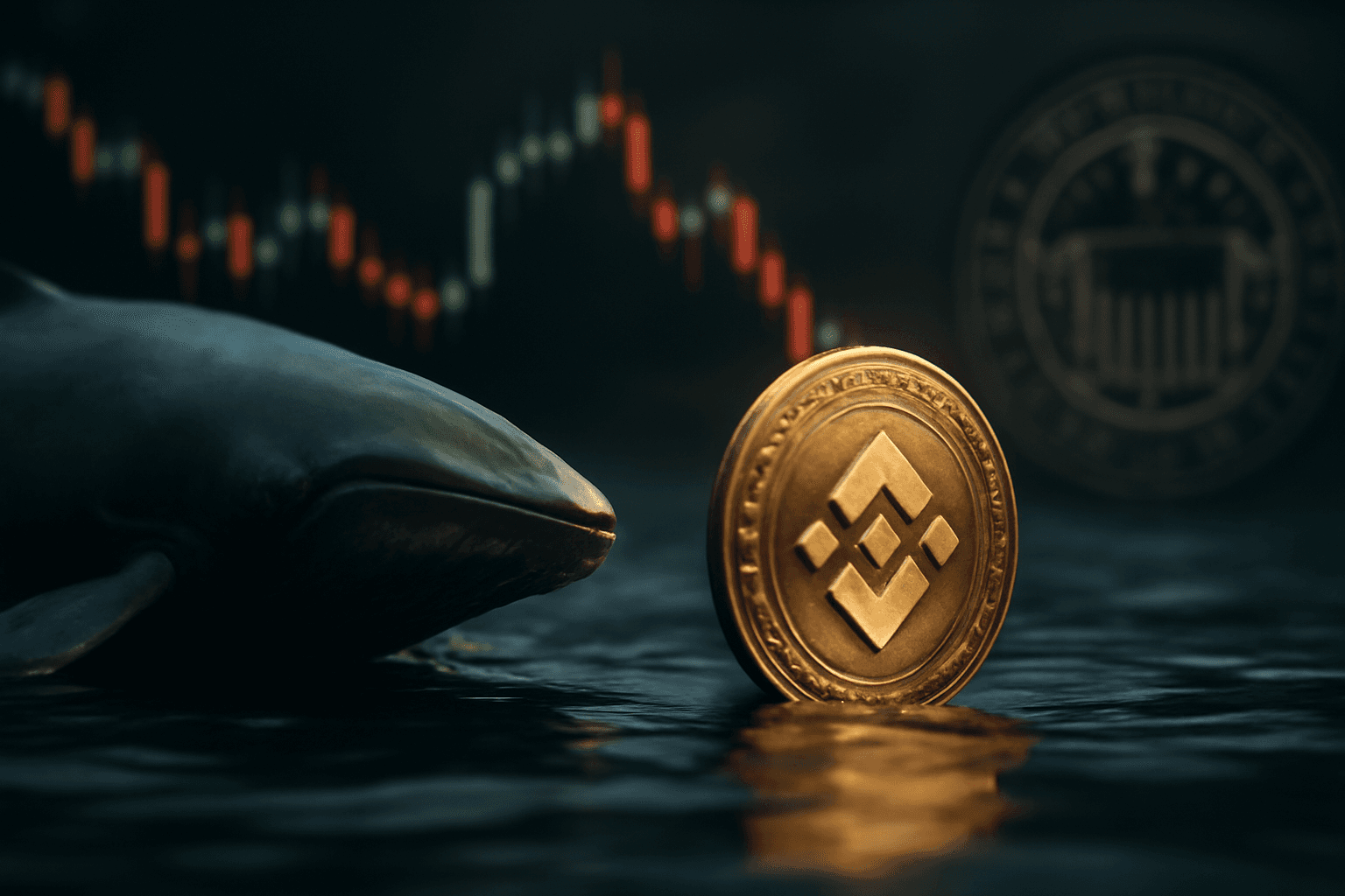 Whale Liquidity on Binance Drops to Lowest Since 2024 Ahead of Fed Meeting