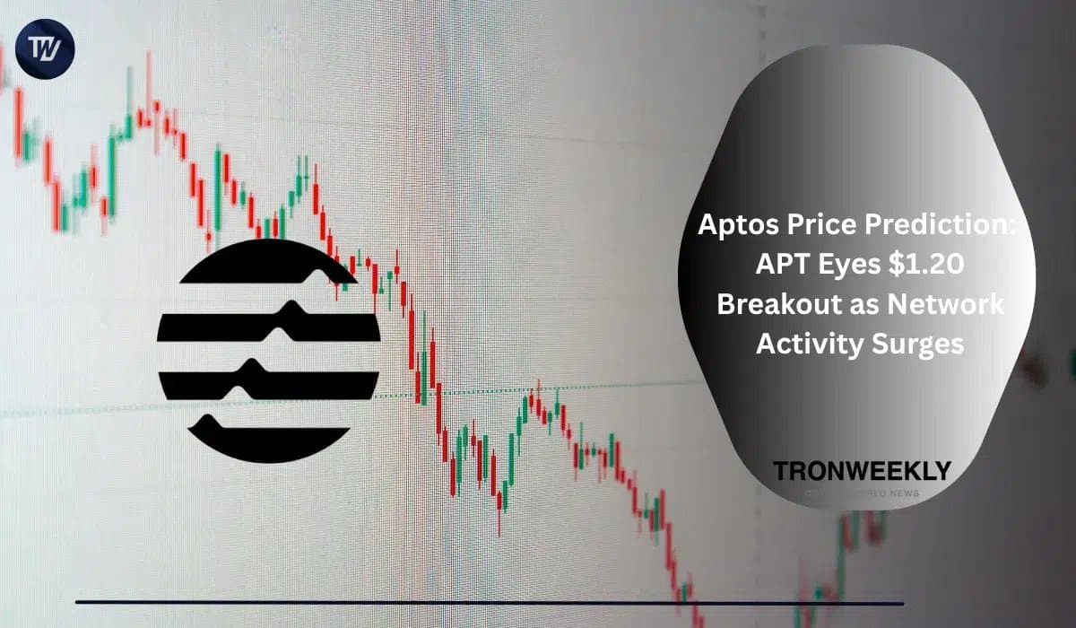 Aptos Sees Surge in Network Transactions as Price Eyes $1.20 Breakthrough