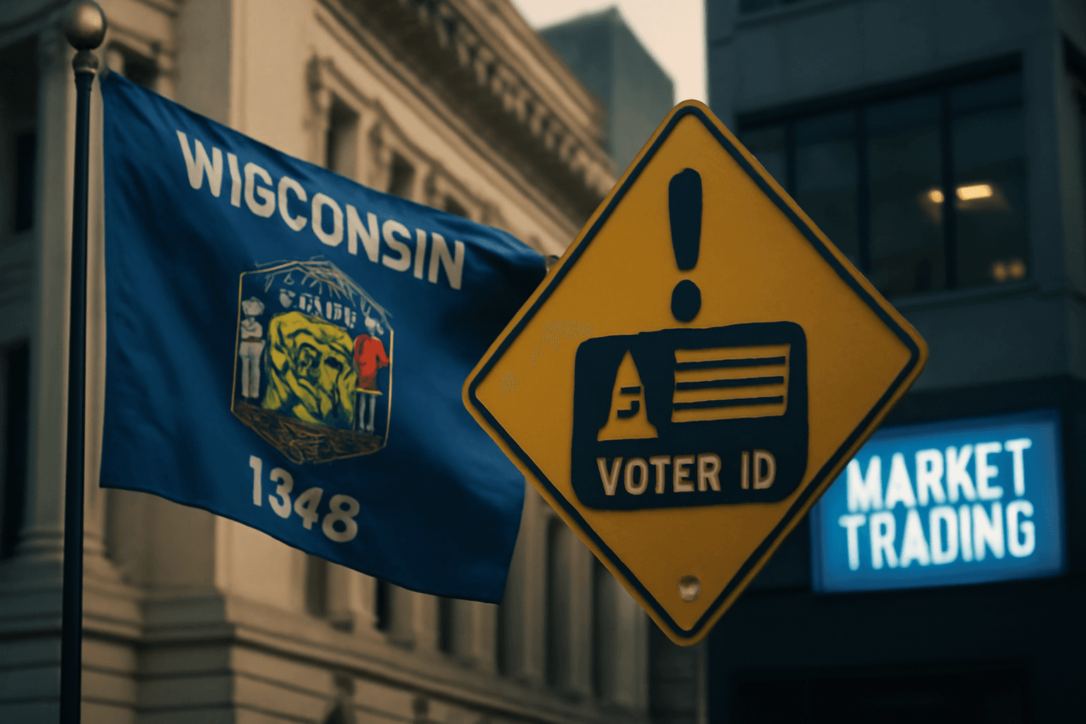 Wisconsin Flags Election Market Trading as Potential Voter Disqualification