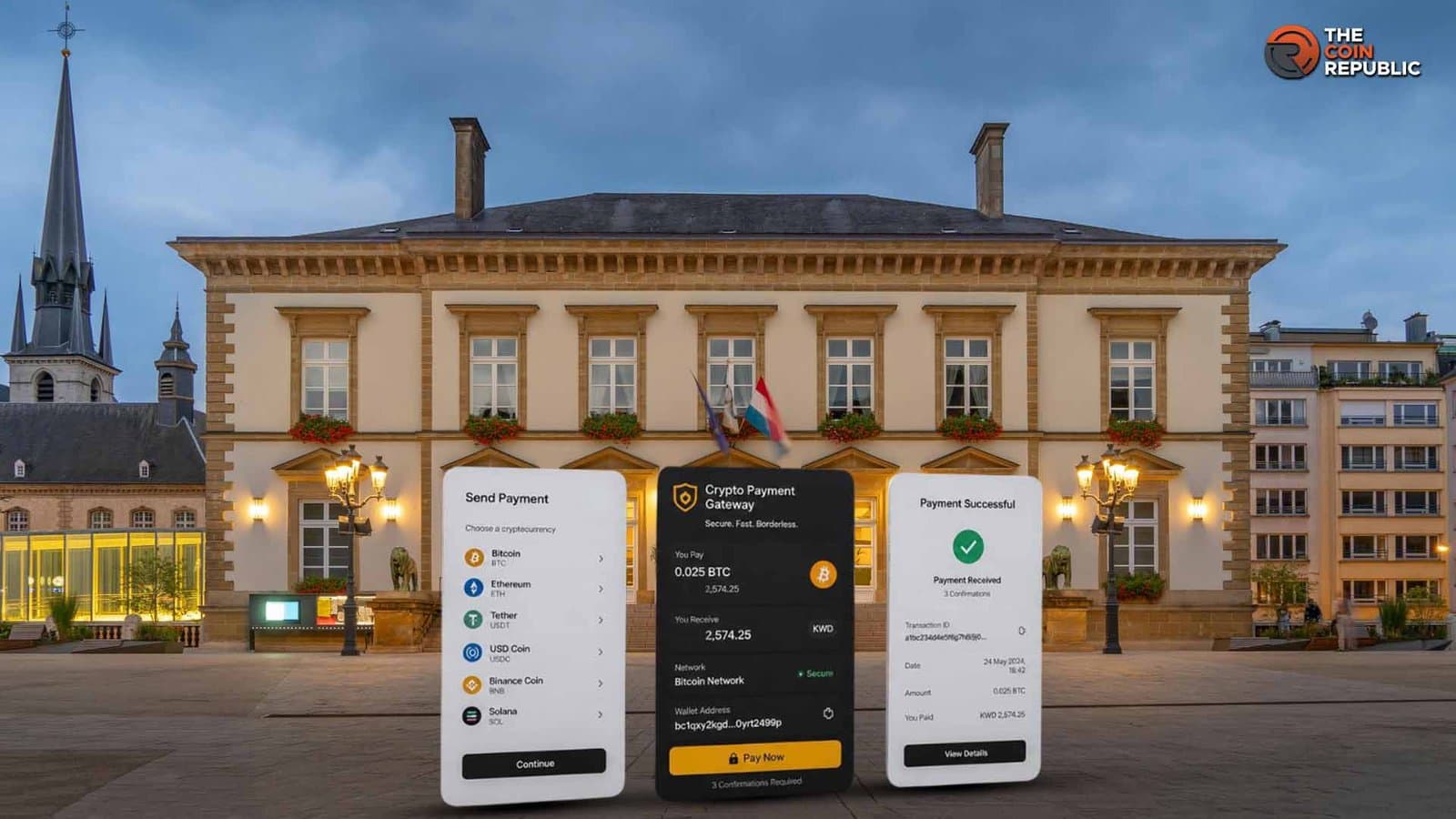 Luxembourg Becomes Crypto Payment Hub as Regulated Gateways Attract European Merchants