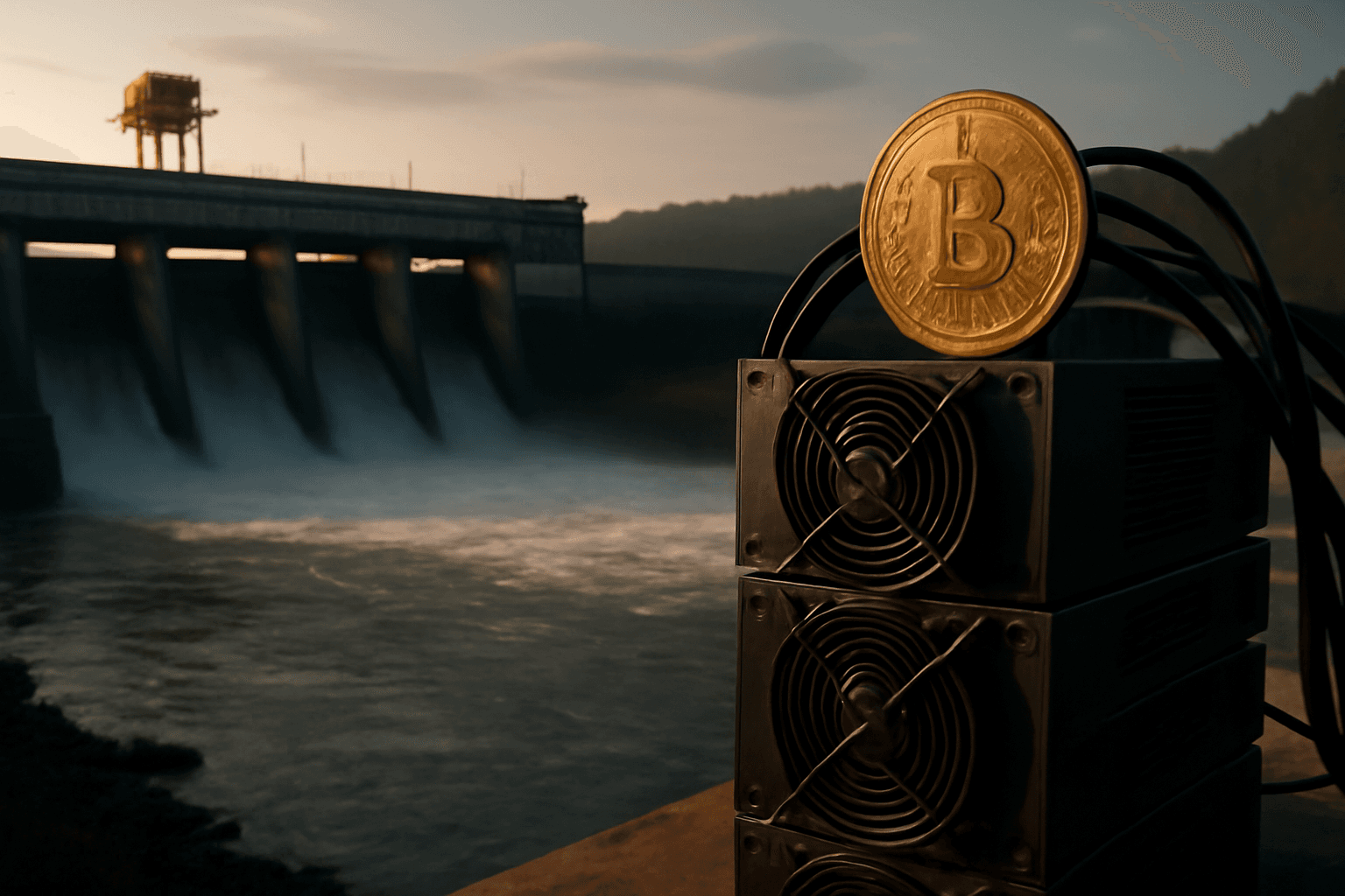 Hydropower Surpasses Gas in Bitcoin Mining as Electricity Use Soars by 38%