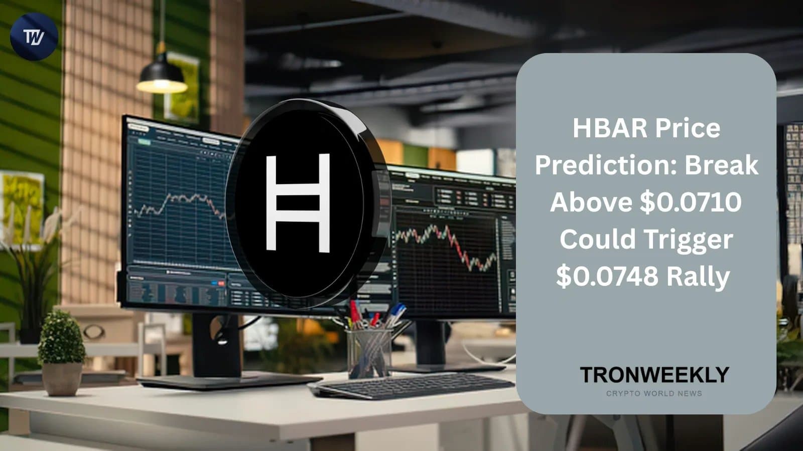 HBAR Poised for Rally If It Clears Key $0.0710 Resistance Level