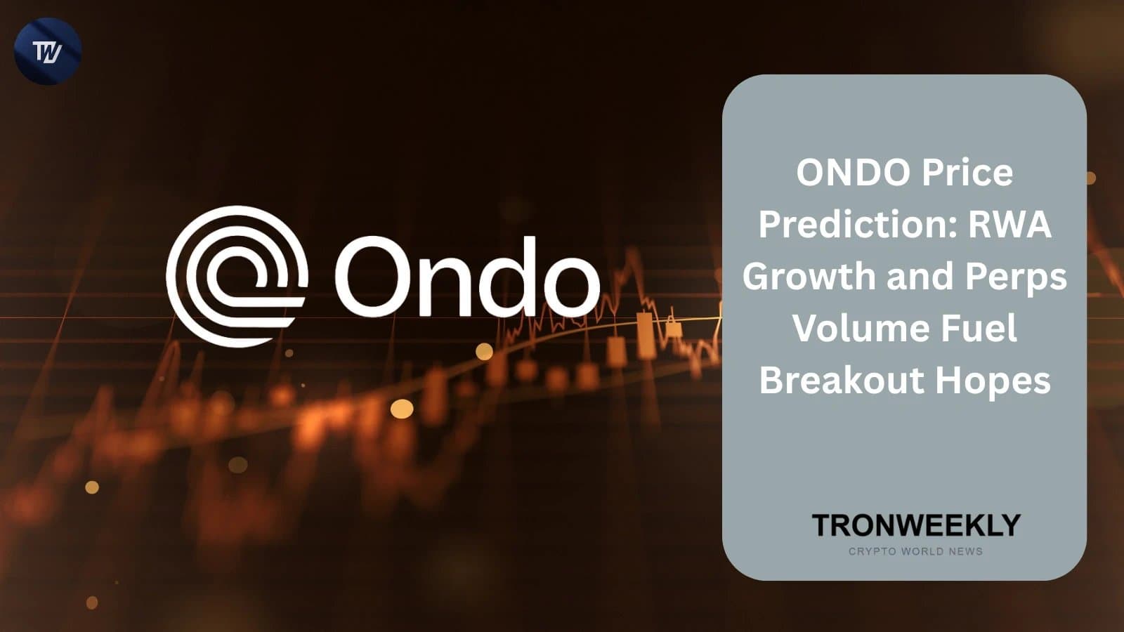 Ondo Finance Sees ONDO Token Rally as Real-World Asset Trading Gains Traction