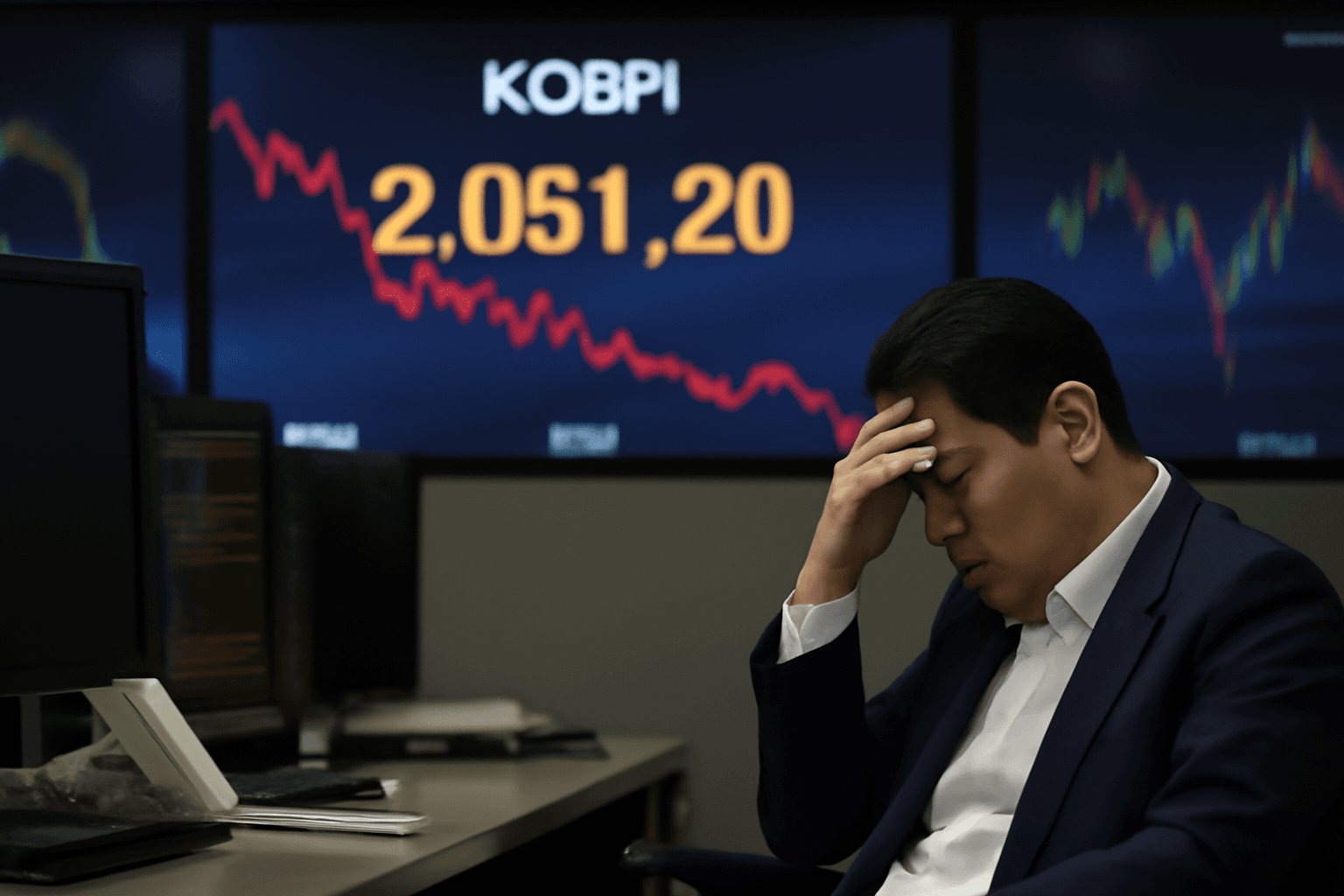 KOSPI Trading Paused as Index Drops Over 8% Amid Market Turmoil