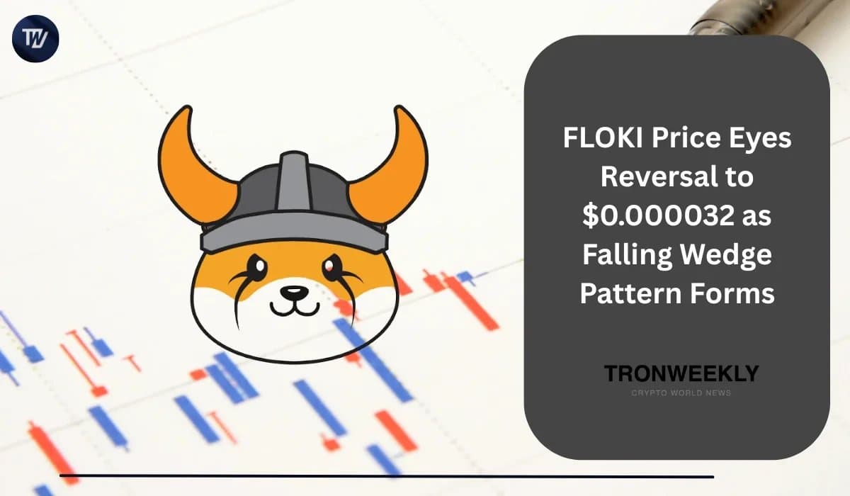FLOKI Shows Signs of Breaking Out From Downtrend Amid Wedge Pattern Formation
