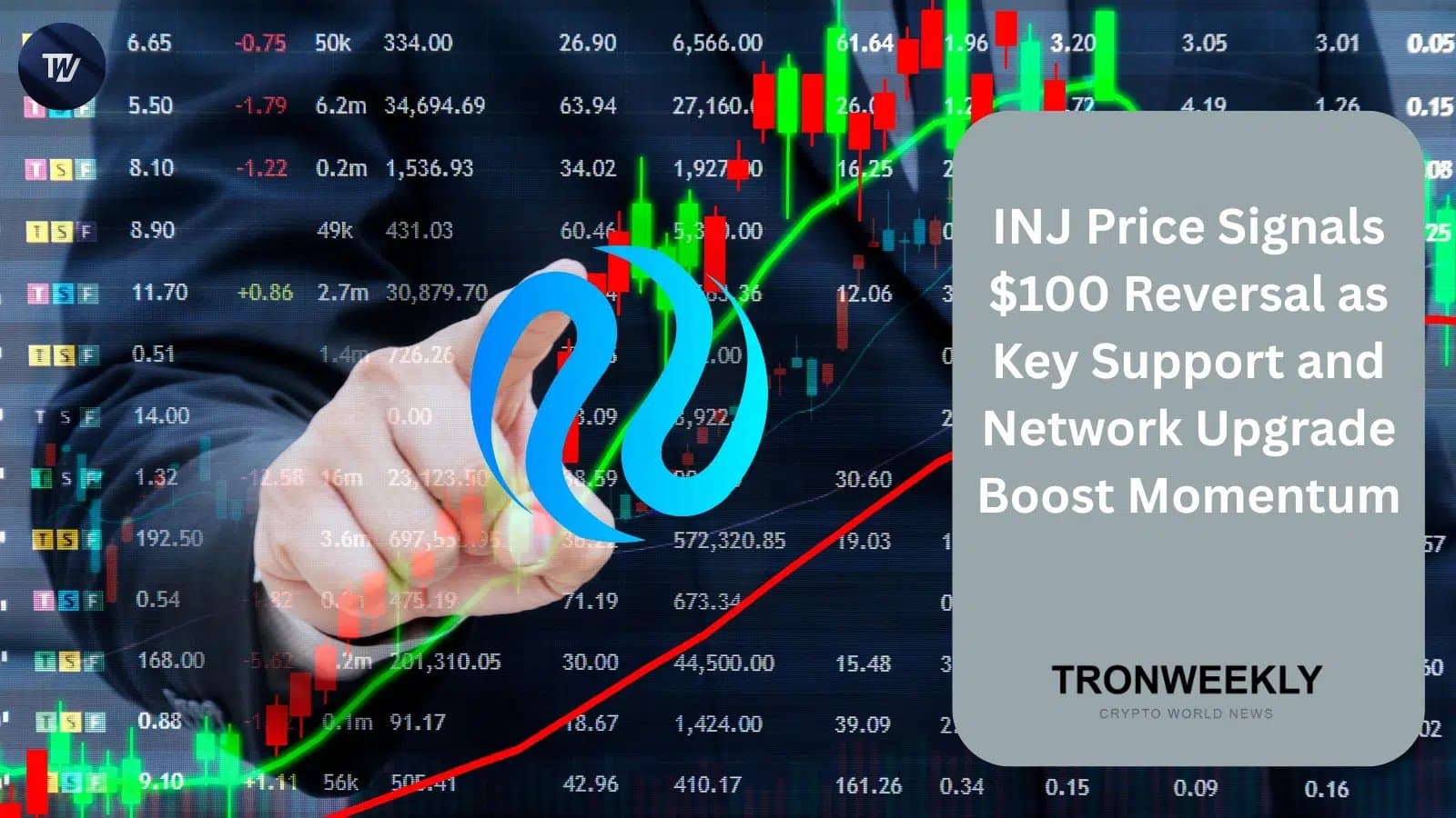Injective’s INJ Nears Key Support with Network Upgrades Fueling Bullish Momentum