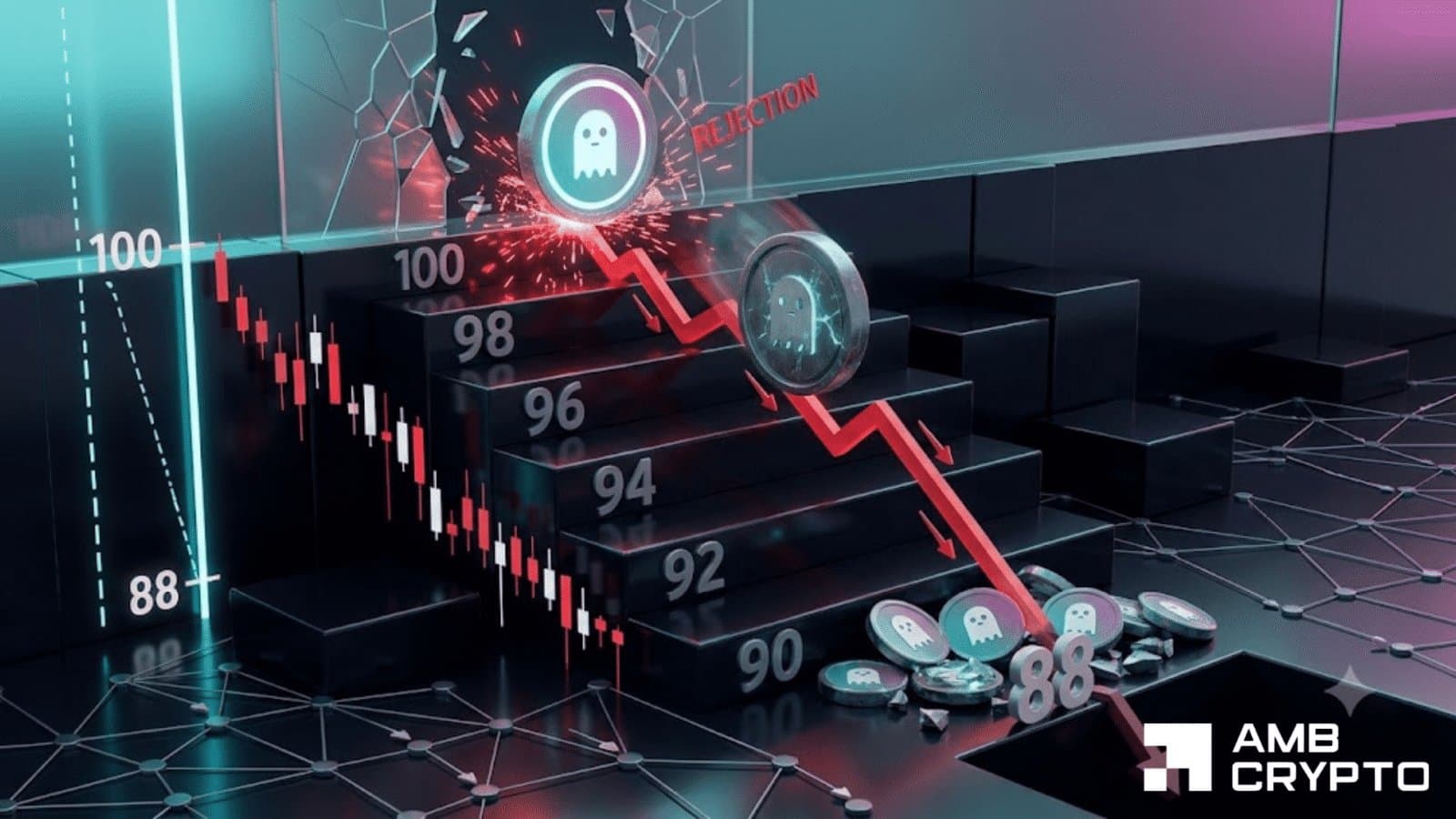 Aave Falls 11% After Failing to Hold $100, Eyes $88 Support