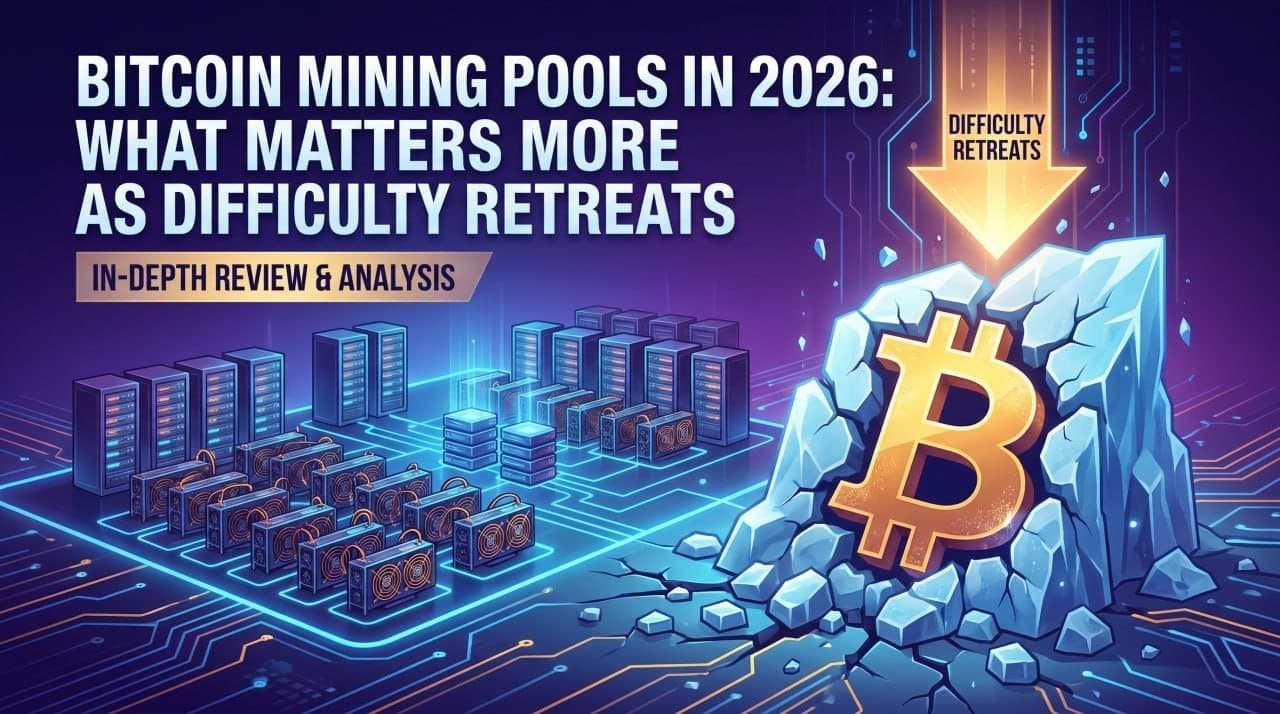 Bitcoin Mining Pools Shift Focus as Difficulty Drops in 2026