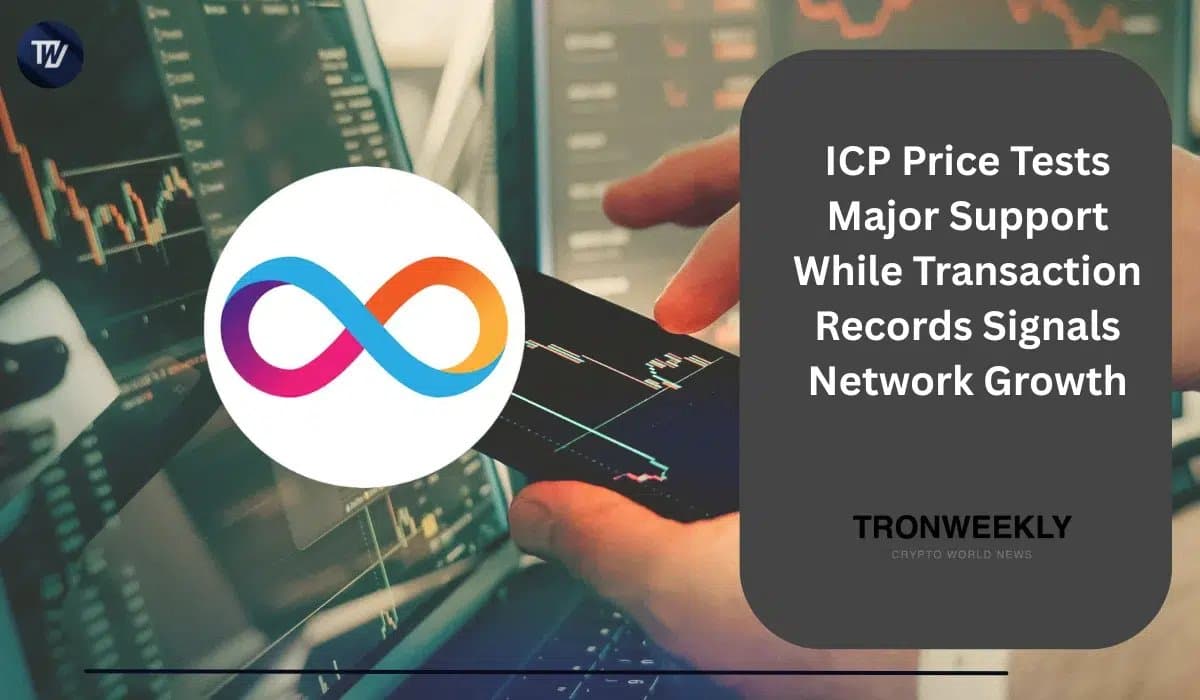 ICP Holds Key $2 Level Amid Record Network Activity and Growing DApps Usage
