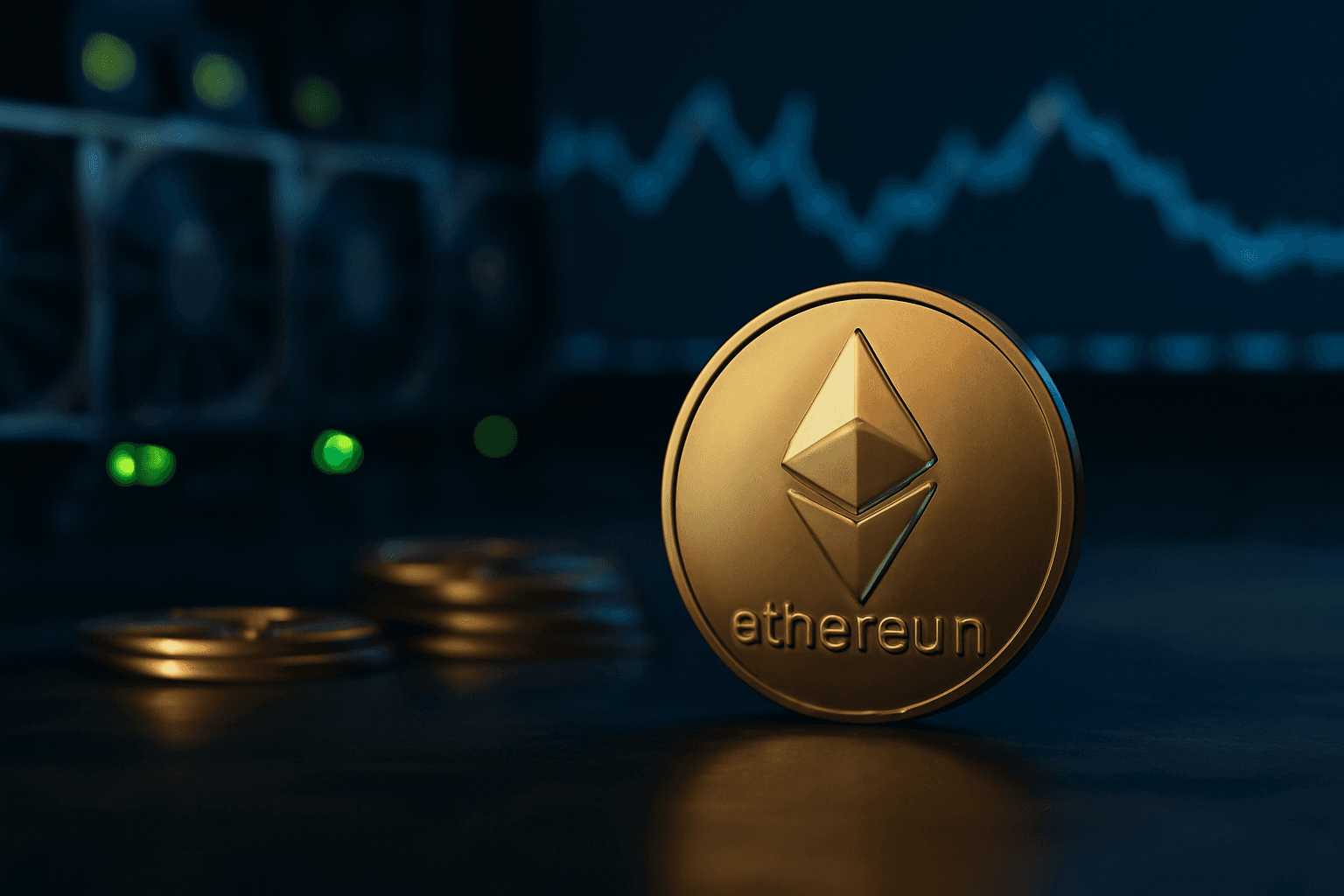 Ethereum Holds Steady Below $2,000 as Miner Selling Pressure Eases
