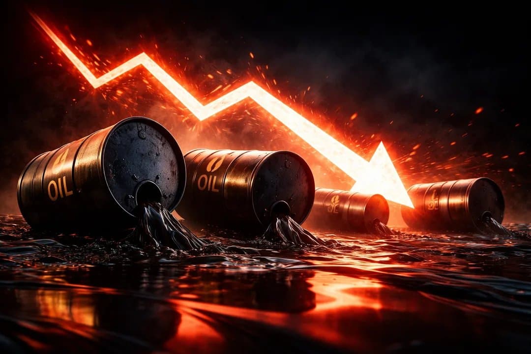Oil Prices Drop Sharply as US and Iran Step Back from Military Conflict