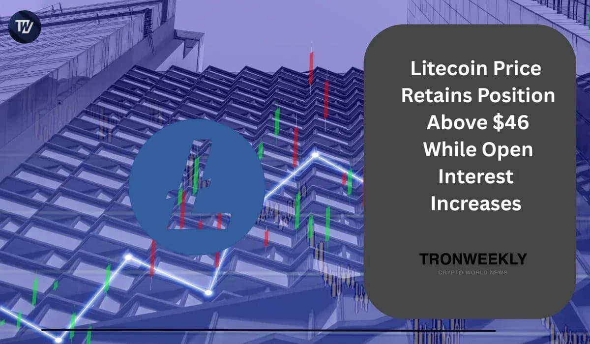 Litecoin Holds Steady Above $46 as Trader Interest and Network Activity Rise
