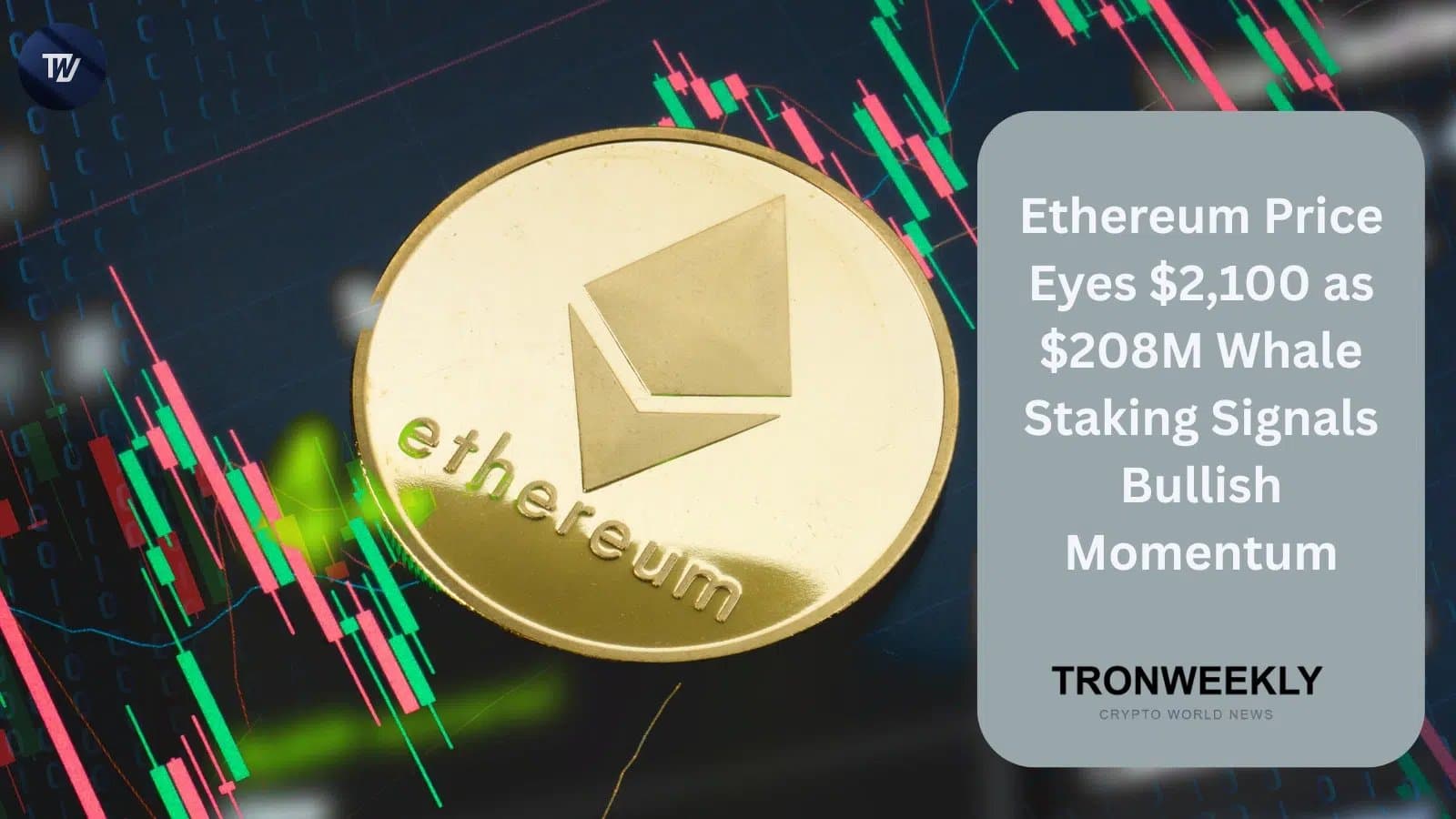Ethereum whales pull $208 million from exchanges in three weeks, setting stage for $2,100 rally