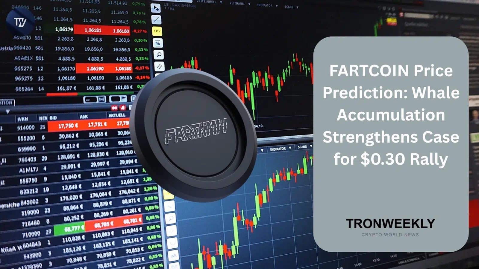 FARTCOIN Poised for Breakout as Whale Boosts Buying Pressure